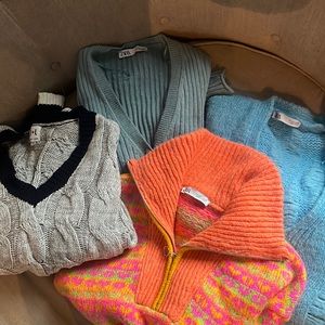 Gorgeous sweater from Zara and J+L size small - large
